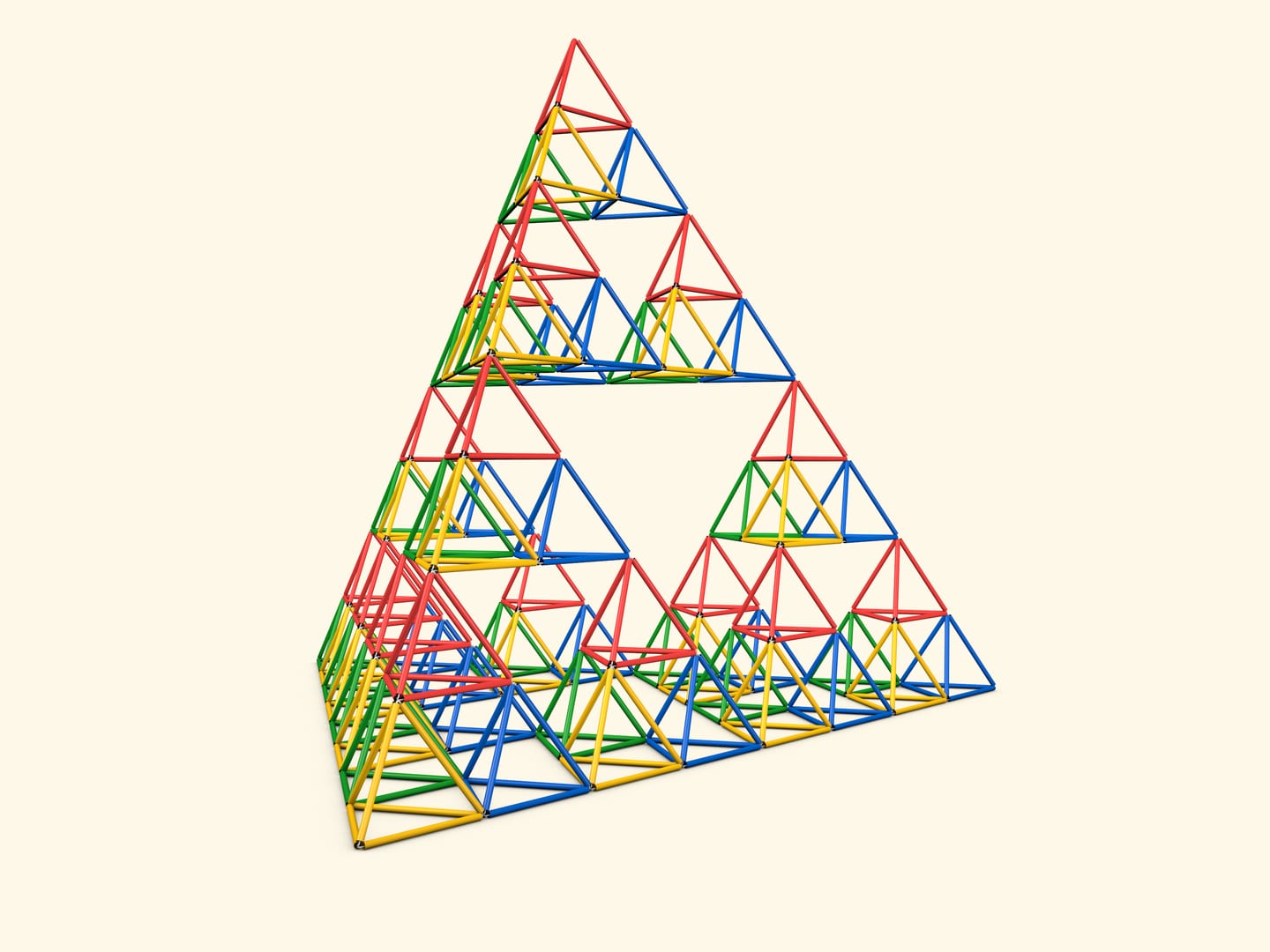 Ковёр Серпинского из тетраэдров