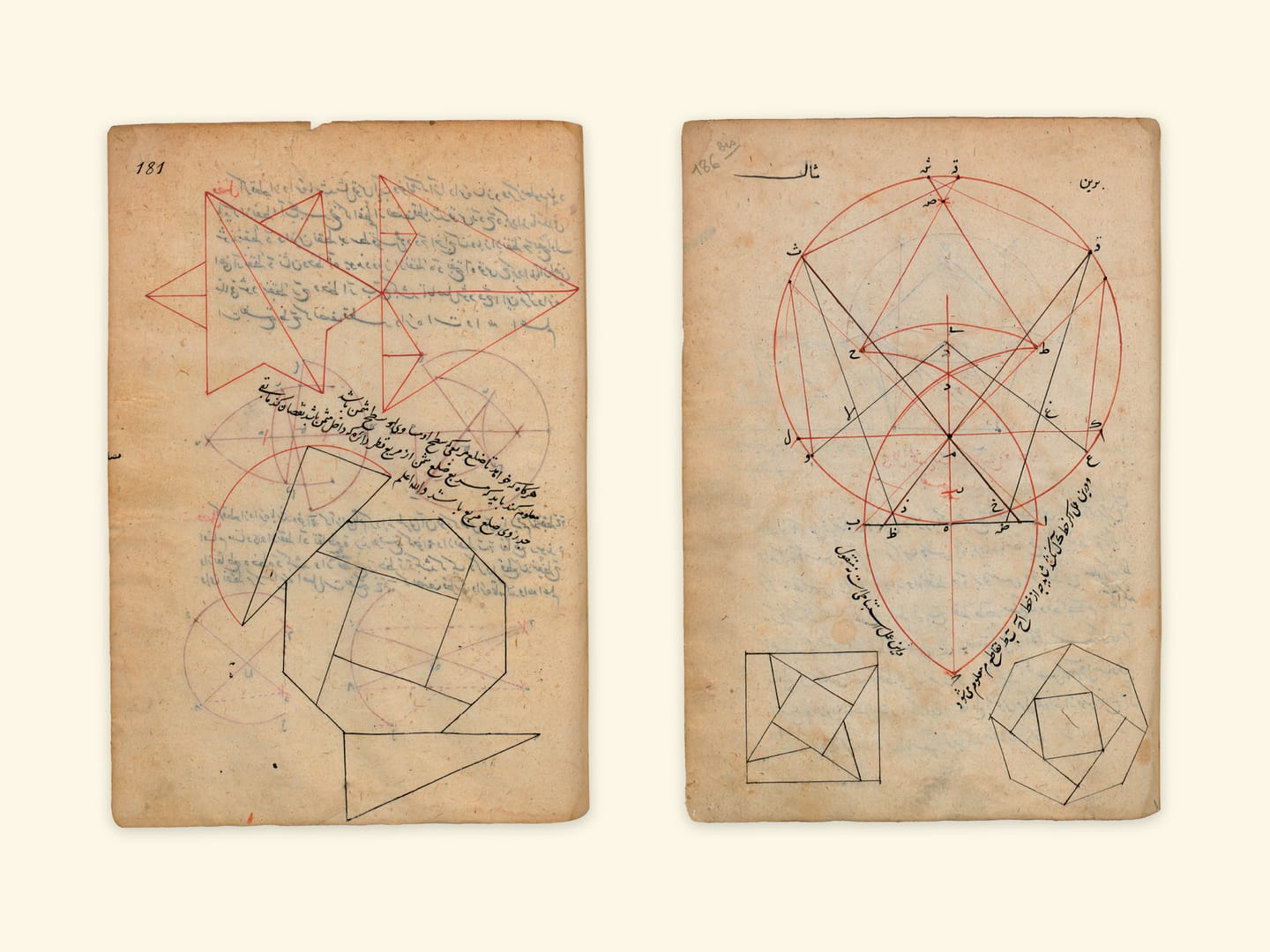 Anonymous Compendium / Paris, Bibliothèque nationale de France, Ms. Persan 169, fol. 181, 186bis